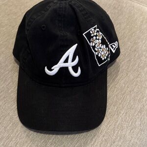 New Era Black Kids Cap with Embroidered Logo